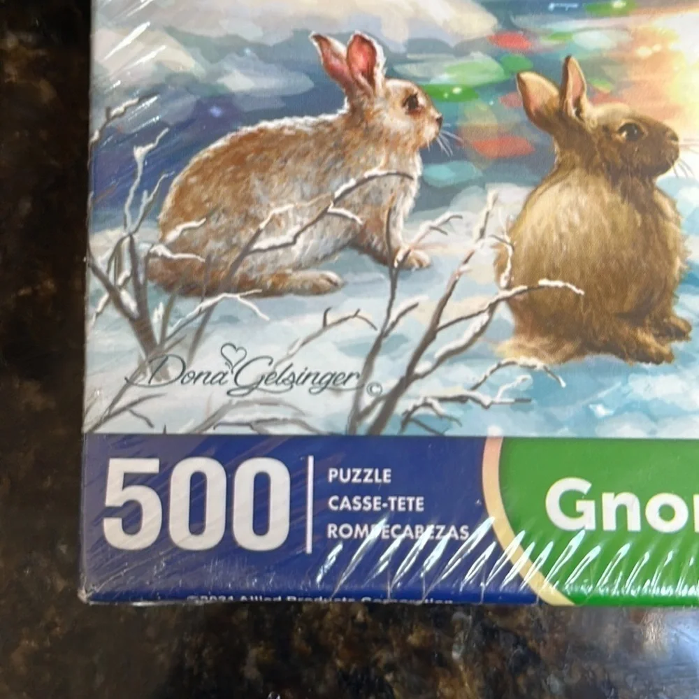 ❤️🆕 GNOME VILLAGE SPRINGBOOK PUZZEL 500 pieces